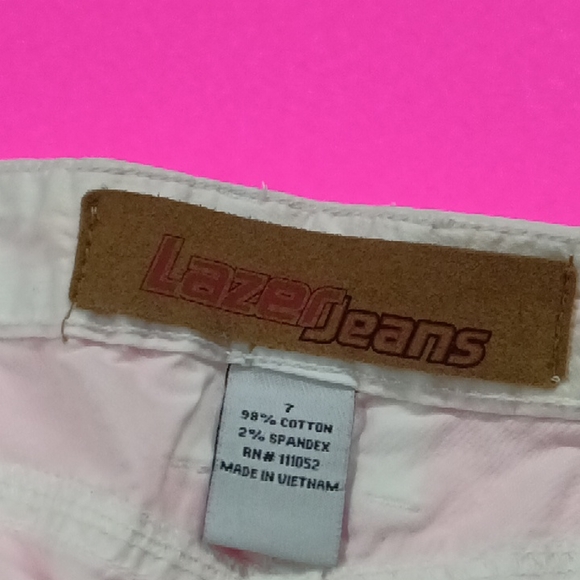 Laser jean shorts size 7 - Picture 5 of 7